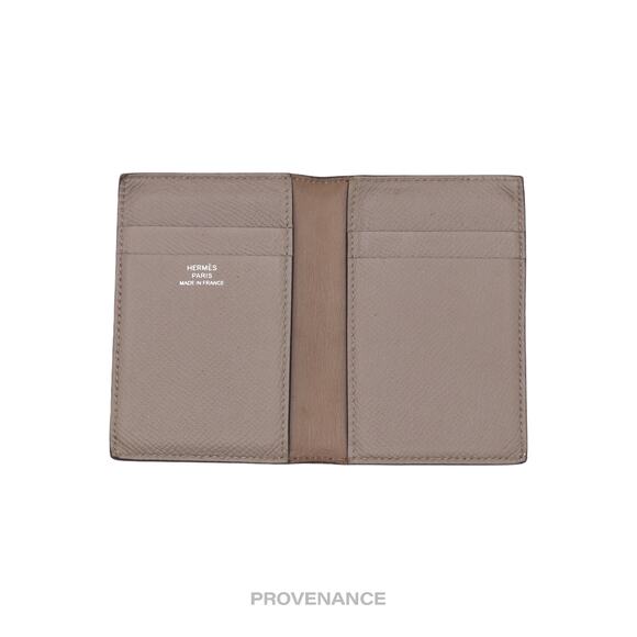 🔴 Hermès MC² Euclide Card Holder Wallet - Gris Asphalt - Picture 6 of 8